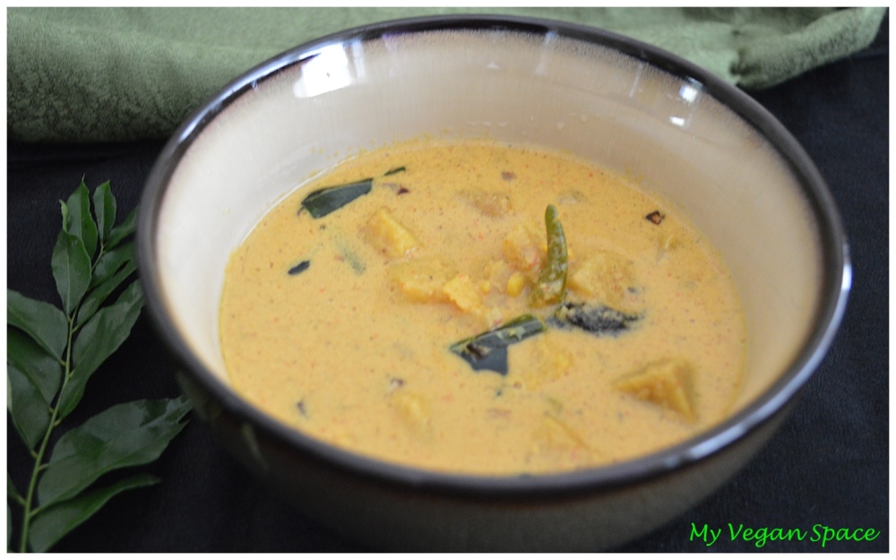 Vegan yam curry